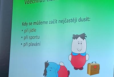 Zdravotníci ve škole