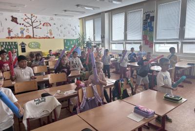 První dny ve škole plné objevování